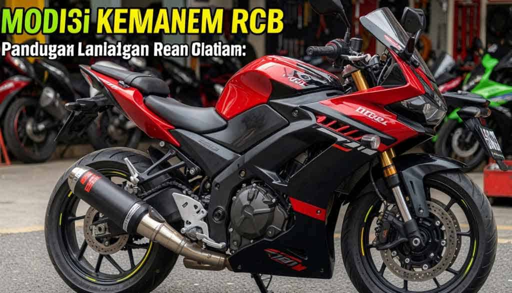 Tingkatkan Keamanan dan Gaya: Panduan Lengkap Modifikasi Rem RCB untuk Motor Harian